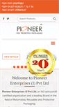 Mobile Screenshot of pioneerentp.com